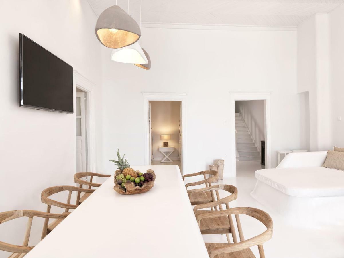 Villa Kampani Sea View Villa Mykonos Town ภายนอก รูปภาพ